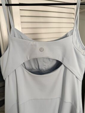 lululemon athletica Light Blue Mini Dress with Cutout